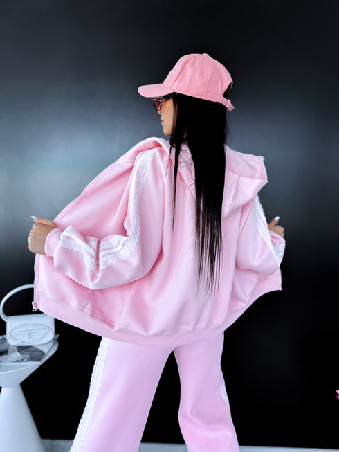 2в1 комплект "PINK LOVE EC8025" - розовый